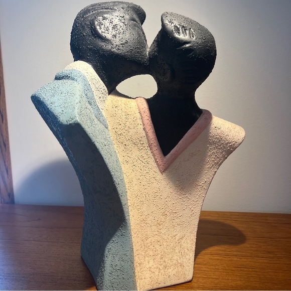 1980s Art Deco Revival Sculptures, Linsey B Balkweill Style, - Picture 9 of 11